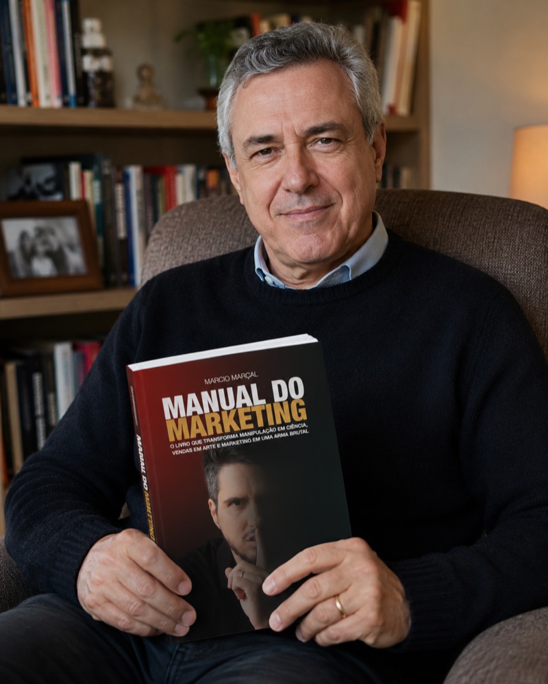 Manual do Marketing na mão de leitor
